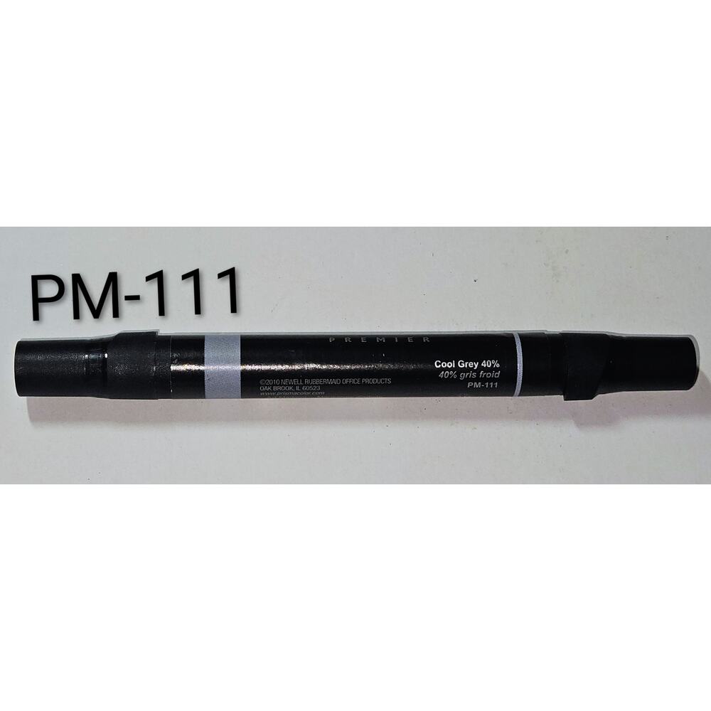 Prismacolor Premier PM-111 COOL GREY 40% Double Sided Art Marker Chisel Fine NEW